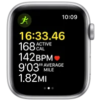 Ceas inteligent Apple Watch SE + GPS MKQ43/ Silver/ Abyss Blue Sport photo 3