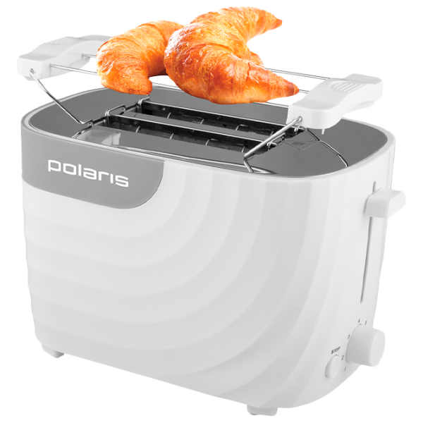 Тостер Polaris PET0720 Механическое/ 700 Вт/ Серый photo 2