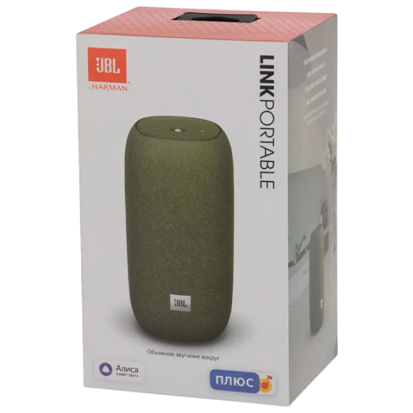 Портативная колонка JBL Link Portable Yandex 20 Вт/ Зелёный photo 5 Портативная колонка JBL Link Portable Yandex 20 Вт/ Зелёный photo 5