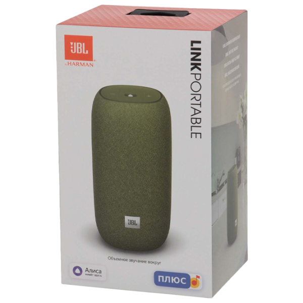 Портативная колонка JBL Link Portable Yandex 20 Вт/ Зелёный photo 5 Портативная колонка JBL Link Portable Yandex 20 Вт/ Зелёный photo 5
