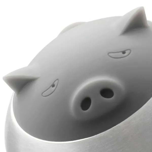 Desfăcător de sticle Circle Joy Piggy Silver photo 2