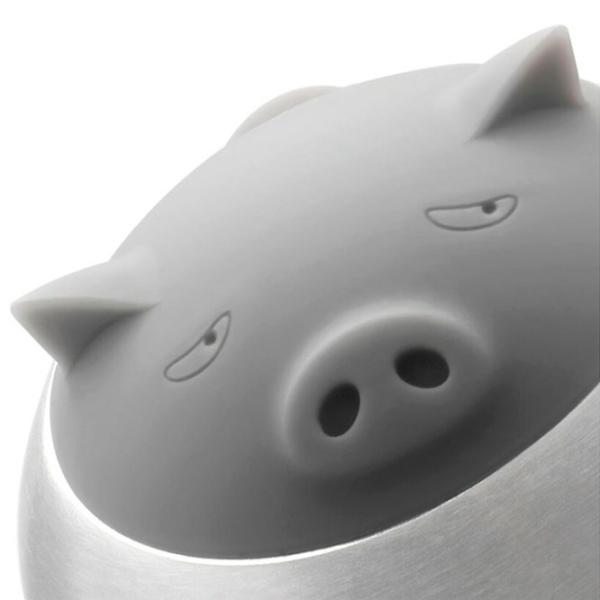 Desfăcător de sticle Circle Joy Piggy Silver photo 2