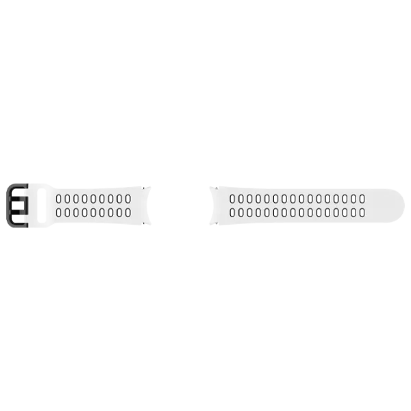 Ремень Samsung Galaxy Watch 4 ET-SXR86S Силикон/ 20 мм/ Белый Черный photo 2