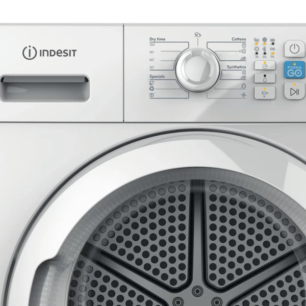 Mașină de uscat rufe Indesit YT CM08 8B EU 8 kg/ White photo 2
