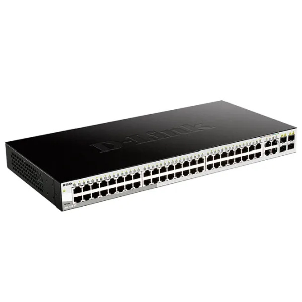 Switch D-Link DGS-1210-52/ F1A Black photo 2