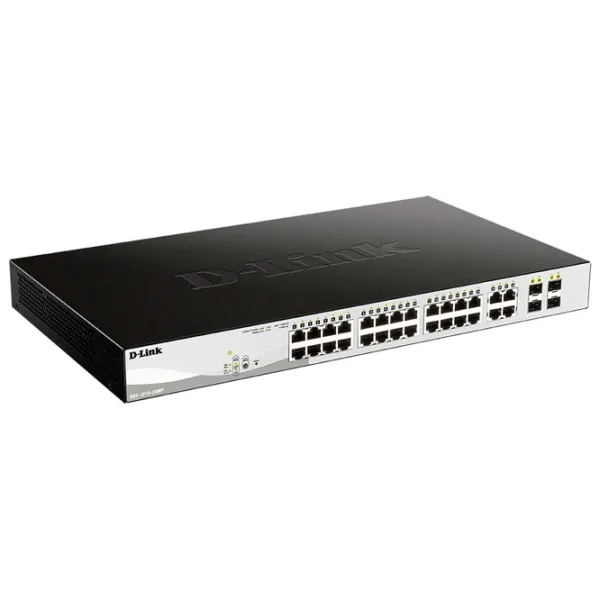 Switch D-Link DGS-1210-28MP/ F1A Black photo 2