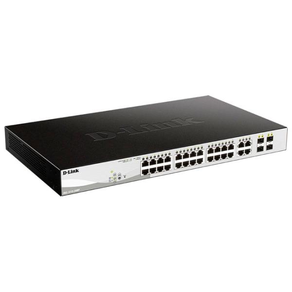 Switch D-Link DGS-1210-28MP/ F1A Black photo 2