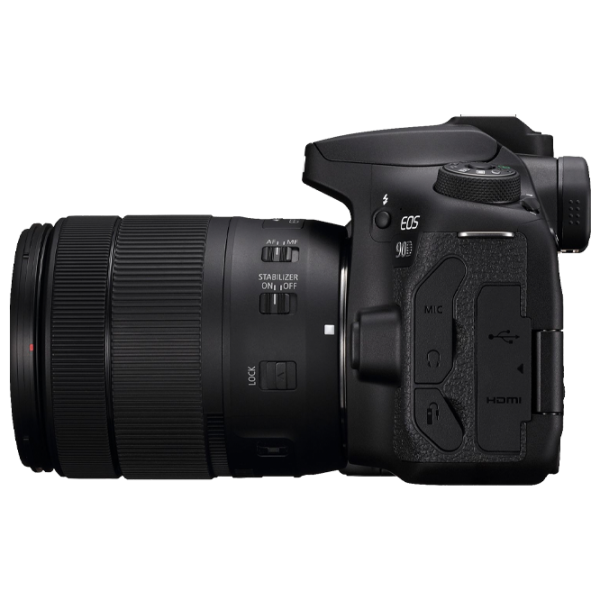 Фотоаппарат Canon EOS 90D Kit CMOS/ Черный photo 2 Фотоаппарат Canon EOS 90D Kit CMOS/ Черный photo 2