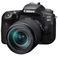 Cameră foto Canon EOS 90D Kit CMOS/ Black photo 5
