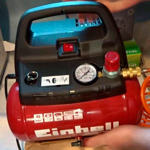 Компрессор Einhell TH-AC 190/ 6 OF Электрический/ Поршневой photo 5 Компрессор Einhell TH-AC 190/ 6 OF Электрический/ Поршневой photo 5
