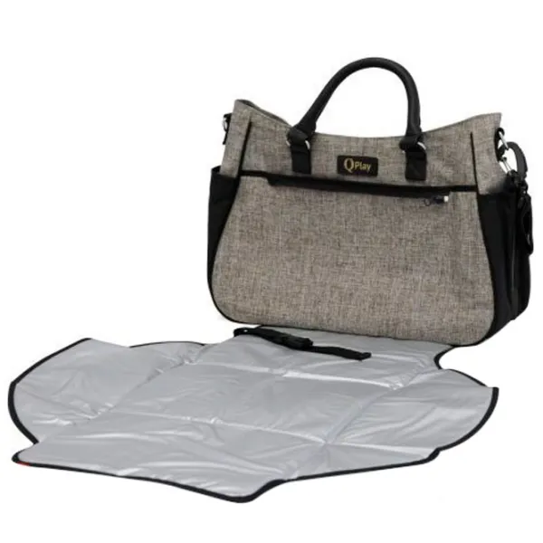 Geantă pentru mămici Lorelli Duo (10040180001) Țesătură/ Light Gray photo 2