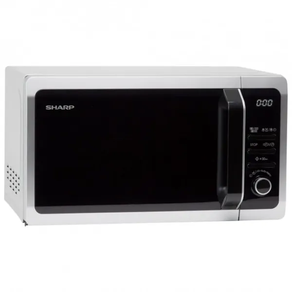 Микроволновая печь SHARP R643S Отдельно стоящий/ 800 Вт/ Серебристый photo 2