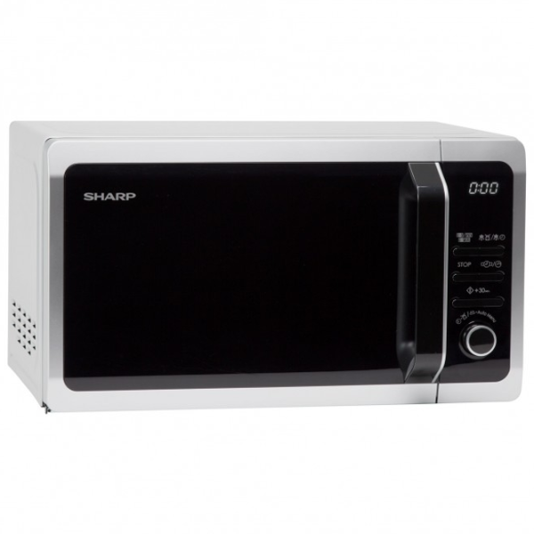 Микроволновая печь SHARP R643S Отдельно стоящий/ 800 Вт/ Серебристый photo 2
