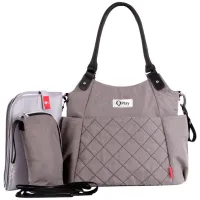 Geantă pentru mămici Lorelli Tote (10040140001) Țesătură/ Light Gray photo 2