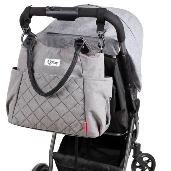 Geantă pentru mămici Lorelli Tote (10040140001) Țesătură/ Light Gray photo 3