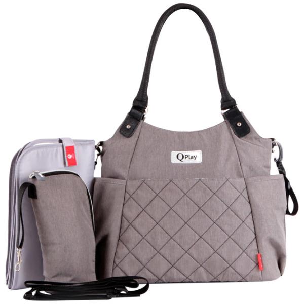 Geantă pentru mămici Lorelli Tote (10040140002) Țesătură/ Black photo 2