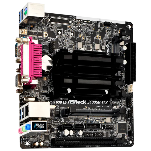 Материнская плата ASRock J4005B Mini-ITX/ Celeron J4005 photo 2
