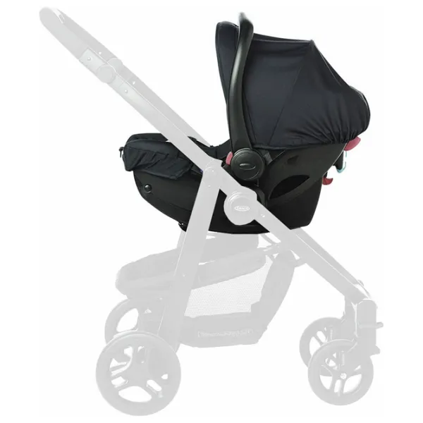 Scaun auto Graco SnugEssentials (G8AO998MDLEU) 0 luni - 12 luni/ 13 kg/ Midnight Black photo 5