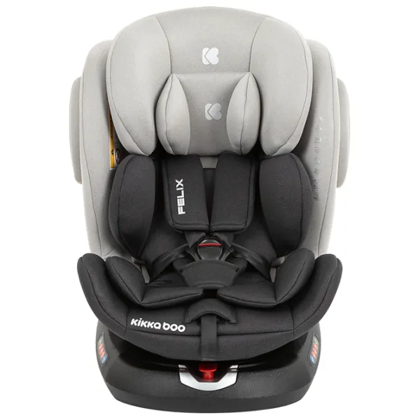 Детское автокресло Kikka Boo Felix  0 месяцев - 12 лет / 36 кг / Светло Серый photo 2