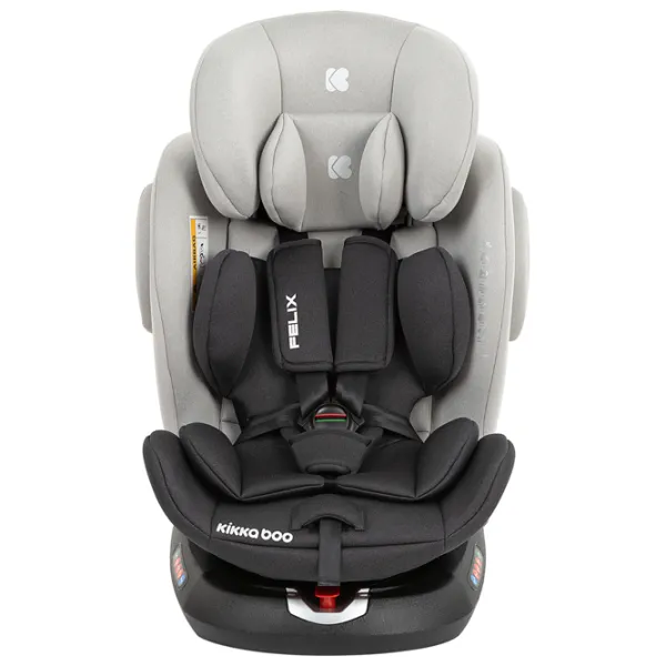Детское автокресло Kikka Boo Felix  0 месяцев - 12 лет / 36 кг / Светло Серый photo 3