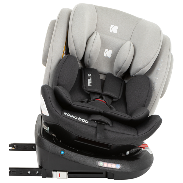 Детское автокресло Kikka Boo Felix  0 месяцев - 12 лет / 36 кг / Светло Серый photo 7