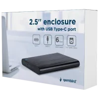 Carcasă externă pentru HDD și SSD Gembird EE2-U3S-6 USB 3.1/ Black photo 5