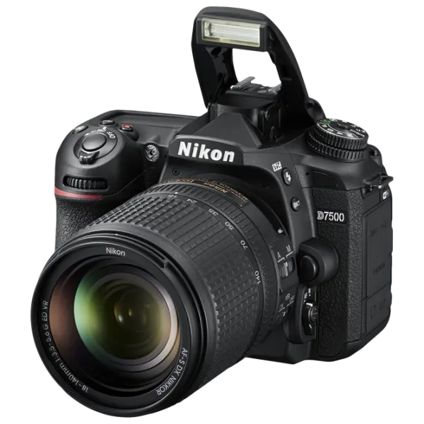 Фотоаппарат Nikon D7500 Kit CMOS/ Черный photo 2