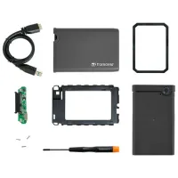 Carcasă externă pentru HDD și SSD Transcend TS0GSJ25CK3 USB 3.1/ Gray photo 4