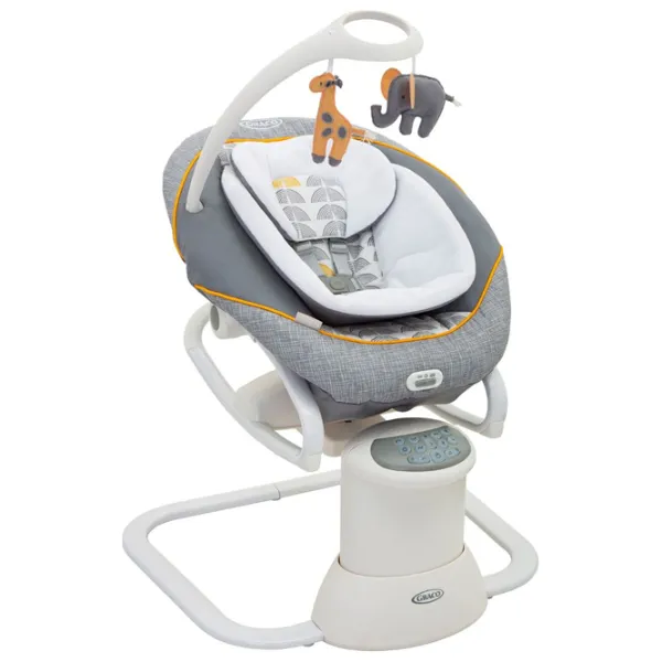 Детские качели Graco All Ways Soother (G1AP999HRZEU) 9 кг/ Серый photo 2 Детские качели Graco All Ways Soother (G1AP999HRZEU) 9 кг/ Серый photo 2