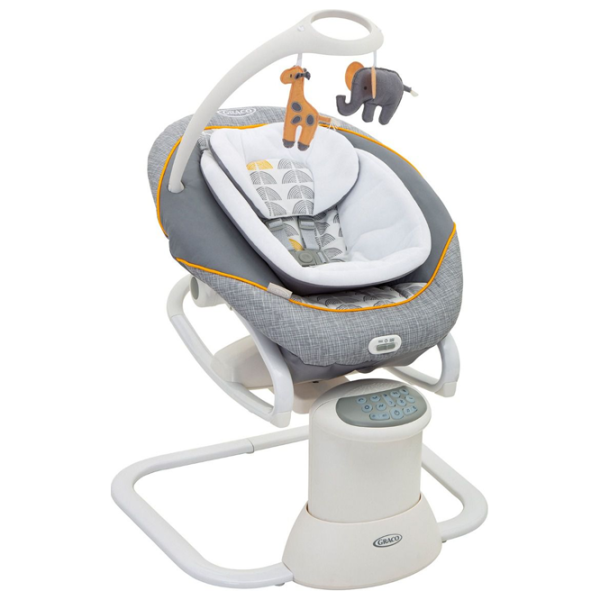 Детские качели Graco All Ways Soother (G1AP999HRZEU) 9 кг/ Серый photo 2 Детские качели Graco All Ways Soother (G1AP999HRZEU) 9 кг/ Серый photo 2