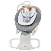 Детские качели Graco All Ways Soother (G1AP999HRZEU) 9 кг/ Серый photo 4