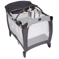 Детская кровать Graco Contour Electra Breton Stripe (G9D80BTSEU) 0 месяцев - 3 года/ Серый photo 3