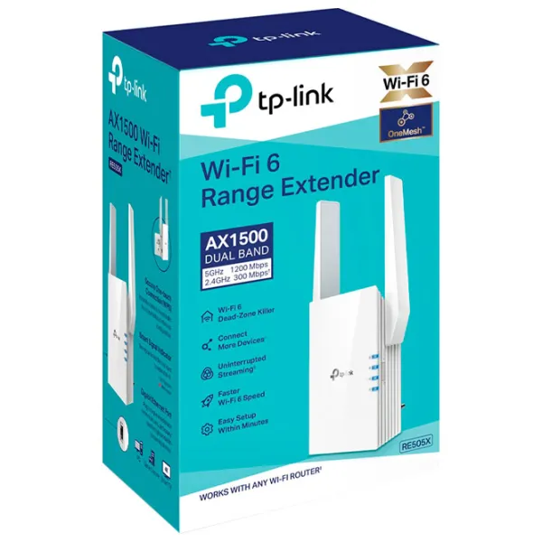 Amplificator de semnal TP-Link RE505X Access Point/ White photo 4