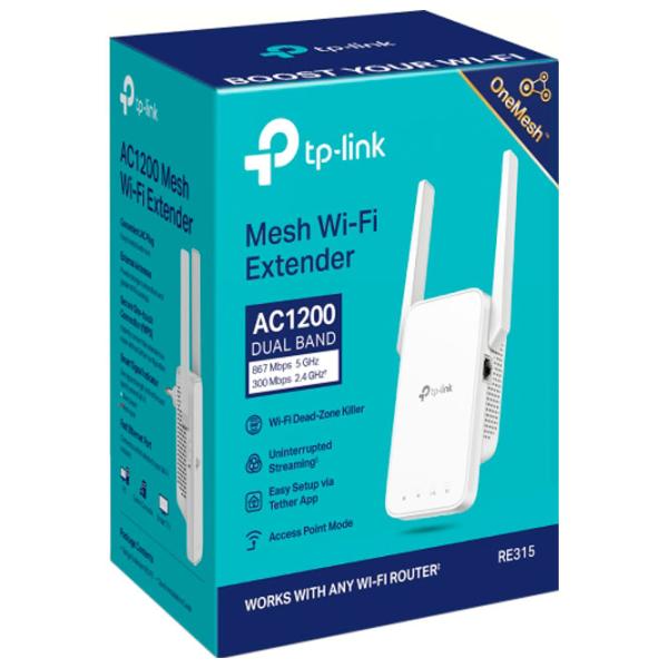 Amplificator de semnal TP-Link RE315 Extender/ White photo 5