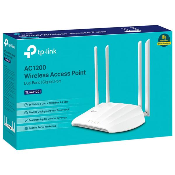 Access Point TP-Link TL-WA1201 White photo 3