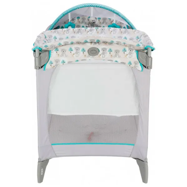 Pat pentru copii Graco Classic Electra Buddy Bear (G9E91BDDU) 0 luni - 3 ani/ Light Gray photo 3