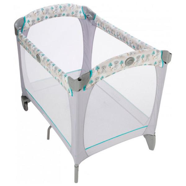 Pat pentru copii Graco Classic Electra Buddy Bear (G9E91BDDU) 0 luni - 3 ani/ Light Gray photo 4