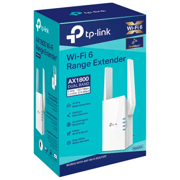 Amplificator de semnal TP-Link RE605X Access Point/ White photo 4