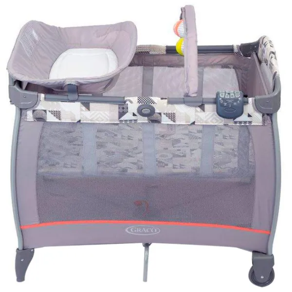 Pat pentru copii Graco Contour Electra PatchWork (G9D899PWGEU) 0 luni - 3 ani/ Gray photo 2