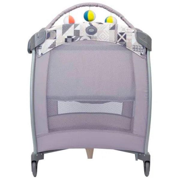 Pat pentru copii Graco Contour Electra PatchWork (G9D899PWGEU) 0 luni - 3 ani/ Gray photo 4