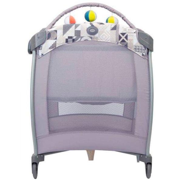 Pat pentru copii Graco Contour Electra PatchWork (G9D899PWGEU) 0 luni - 3 ani/ Gray photo 4