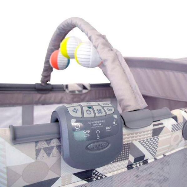 Pat pentru copii Graco Contour Electra PatchWork (G9D899PWGEU) 0 luni - 3 ani/ Gray photo 5