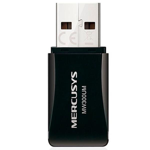 Сетевой адаптер Mercusys MW300UM Черный photo 2