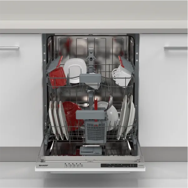 Посудомоечная машина SHARP QW-NI14I47EX-EU Полногабаритная/ Белый photo 2