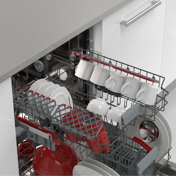 Посудомоечная машина SHARP QW-NI14I47EX-EU Полногабаритная/ Белый photo 4