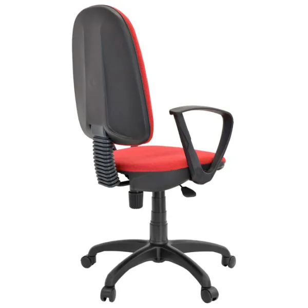 Fotoliu de birou DecoPrim PRESTIGE A-29 Stofă/ Red photo 2 Fotoliu de birou DecoPrim PRESTIGE A-29 Stofă/ Red photo 2