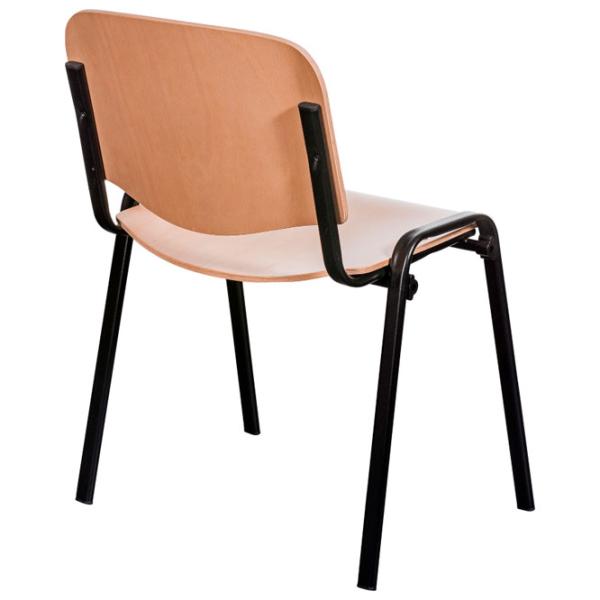 Scaun de birou DecoPrim ISO WOOD Beige photo 3