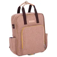 Geantă pentru mămici Kikka Boo Ivy Poliester/ Beige photo 2