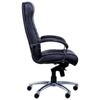 Fotoliu de birou DecoPrim Orion Piele/ Black photo 4