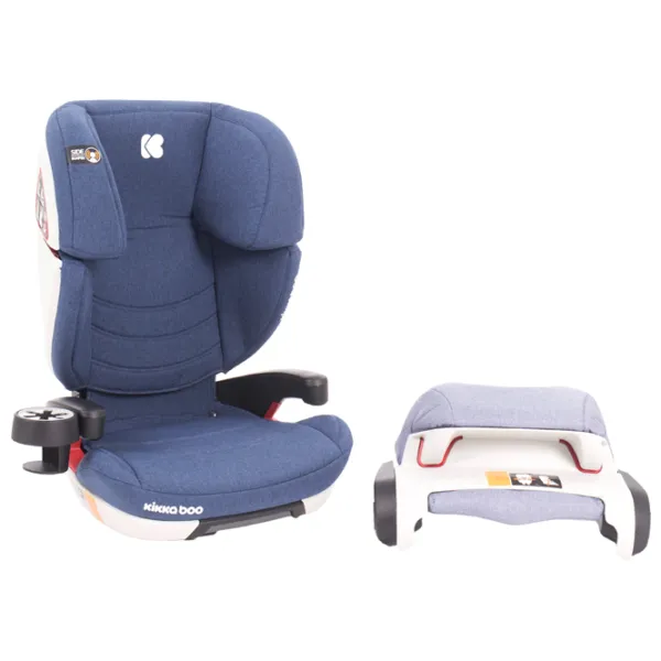 Детское автокресло Kikka Boo Ferris (79935-003) 3 года - 12 лет/ Темно-синий photo 4